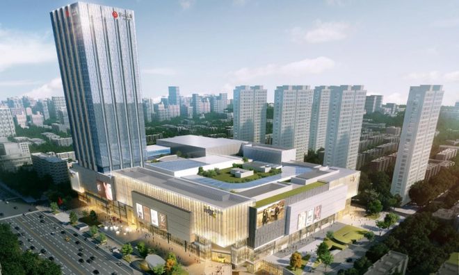 呼和浩开云 开云体育官网特“华润万象城”进入塔楼钢结构施工！(图1)