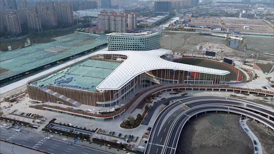 杭州亚运会棒(垒开云体育 开云平台)球馆钢结构施工关键技术(图2) 杭州亚运会棒(垒开云体育 开云平台)球馆钢结构施工关键技术(图2)