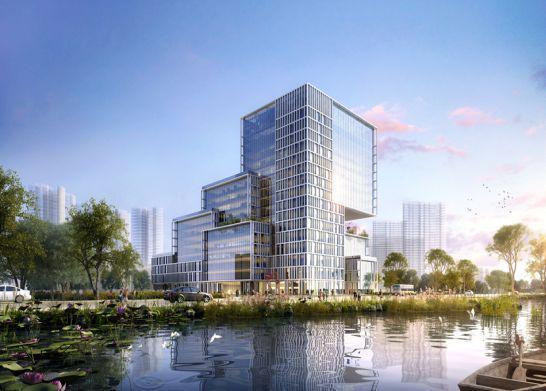 国内首个采用各层弱相关悬挂钢结构项目正式进入钢结构开云体育 开云官网提升阶段(图4)