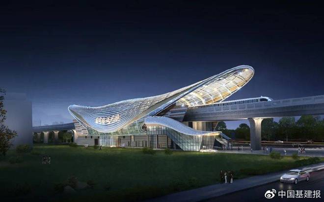 四川首个网架钢结构城市轨开云 开云体育平台道交通车站开始网架施工(图4) 四川首个网架钢结构城市轨开云 开云体育平台道交通车站开始网架施工(图4)