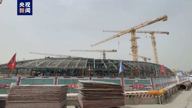 中关村论坛永久会址工程钢结构封开云体育 kaiyun.com 官网入口顶 巨型“三叶草”8月底将亮相(图1) 中关村论坛永久会址工程钢结构封开云体育 kaiyun.com 官网入口顶 巨型“三叶草”8月底将亮相(图1)