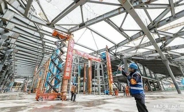 开云体育 kaiyun.com 官网入口膜结构建筑丨中关村论坛永久会址钢结构封顶(图6) 开云体育 kaiyun.com 官网入口膜结构建筑丨中关村论坛永久会址钢结构封顶(图6)