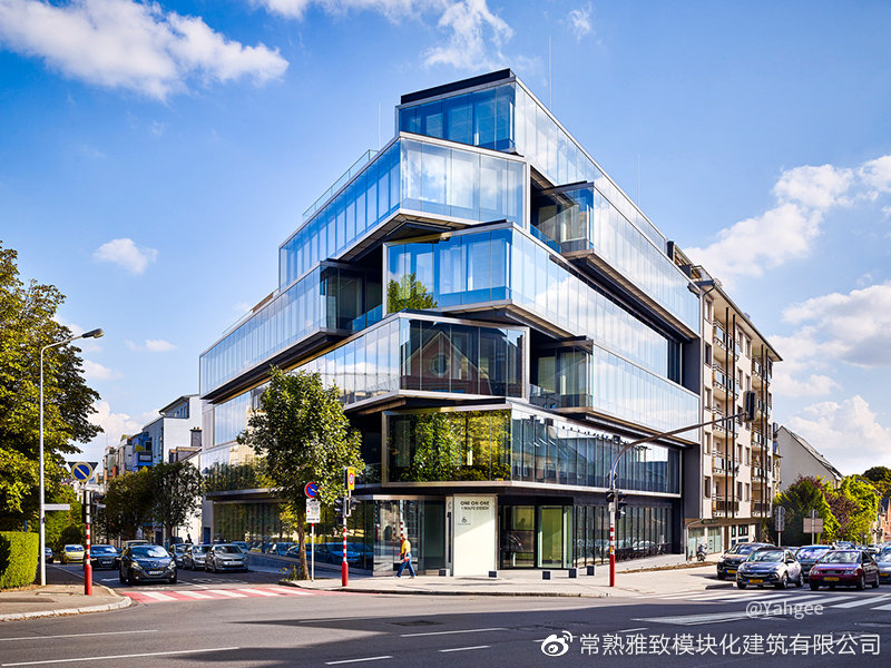 “低碳化”装配式钢结构建筑Kaiyun 开云(图1)