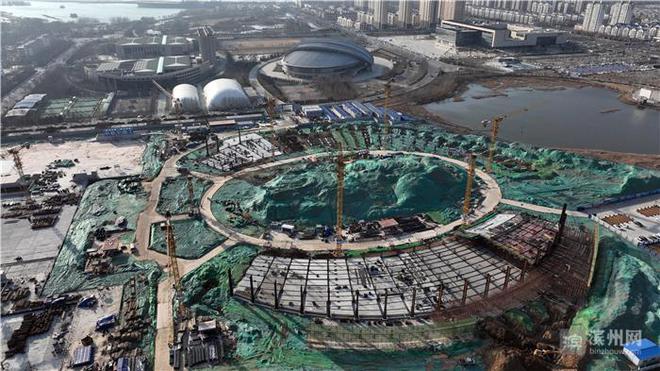 开云 开云体育滨州“鸟巢”主体钢结构已完成施工 预计今年10月底前交付使用(图4)