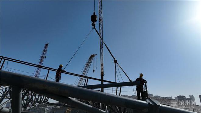 开云 开云体育滨州“鸟巢”主体钢结构已完成施工 预计今年10月底前交付使用(图6)