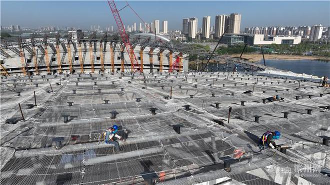 开云 开云体育滨州“鸟巢”主体钢结构已完成施工 预计今年10月底前交付使用(图8)
