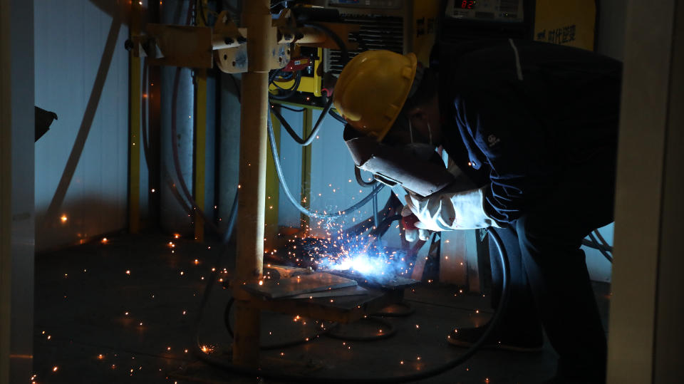 扬工匠精神全省钢结构建造职业技能竞赛济宁市开云 开云体育平台选拔赛顺利开赛(图4)