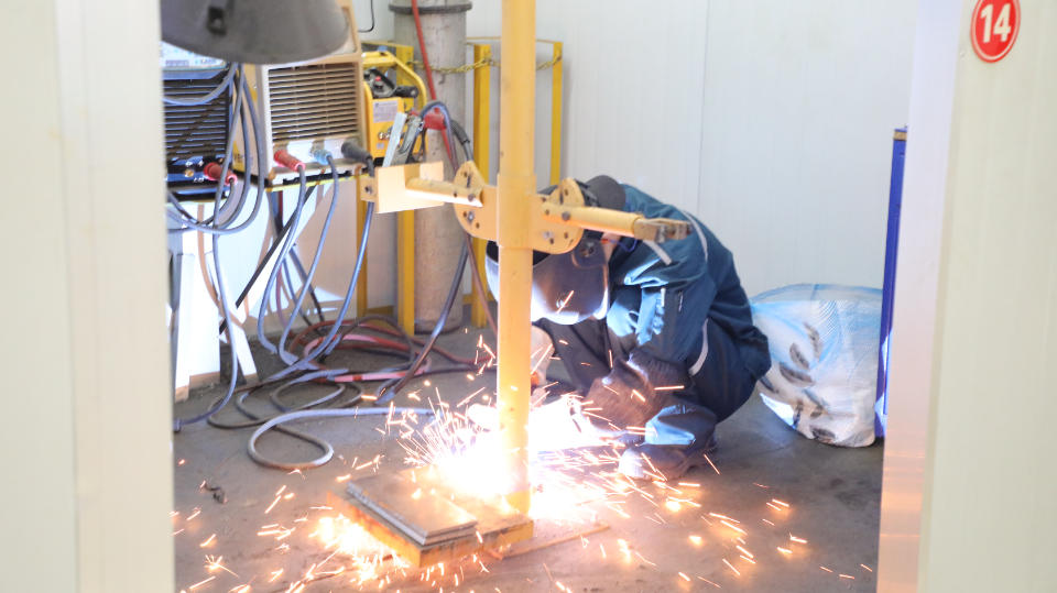 扬工匠精神全省钢结构建造职业技能竞赛济宁市开云 开云体育平台选拔赛顺利开赛(图6)