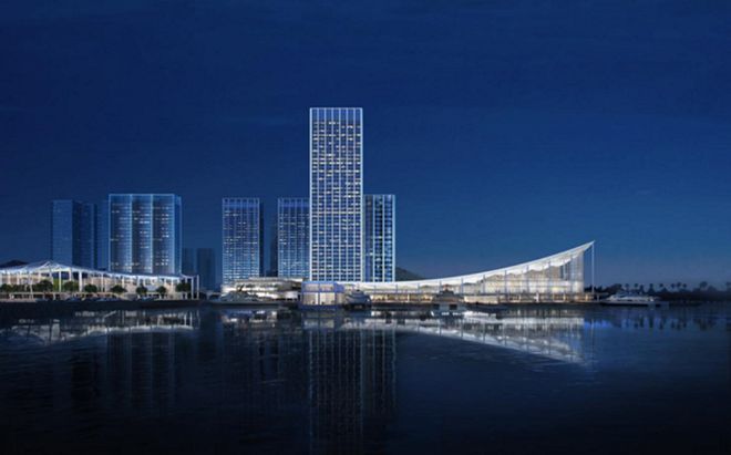 开云 开云体育平台中建八局新型建造公司中标九洲港客运站场城市更新项目钢结构工程(图1)