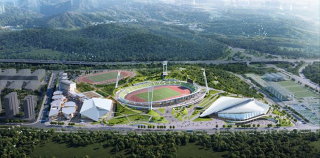 中建八局新型建造公司中标合川区体育中心项目钢结构工程Kaiyun 开云(图1)