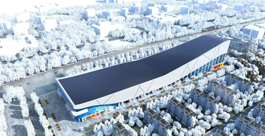 开云APP 开云官网入口西安际华园冰雪运动中心提前封顶(图1)