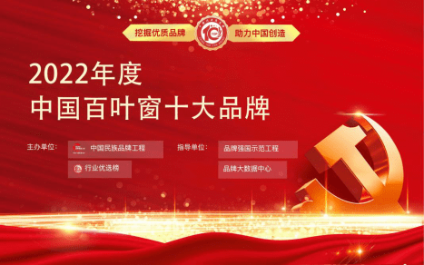 行业热点丨开云 开云体育平台2022年度百叶窗行业十大品牌入围企业(图2) 行业热点丨开云 开云体育平台2022年度百叶窗行业十大品牌入围企业(图2)