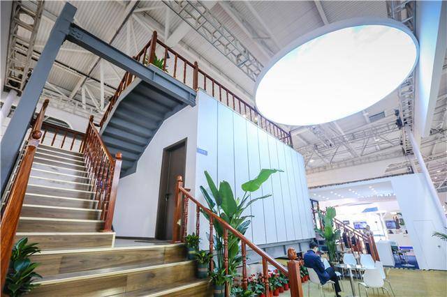 开云 开云体育官网国舜集团“第四代居”钢结构住宅亮相绿博会(图3)