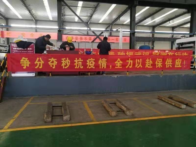 冠县冠洲集团：3天1500开云 开云体育平台吨镀锌钢板 助力武汉火神山建设(图2)