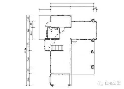 开云体育 开云官网新农村自建房8X12米图纸都有了(图2)