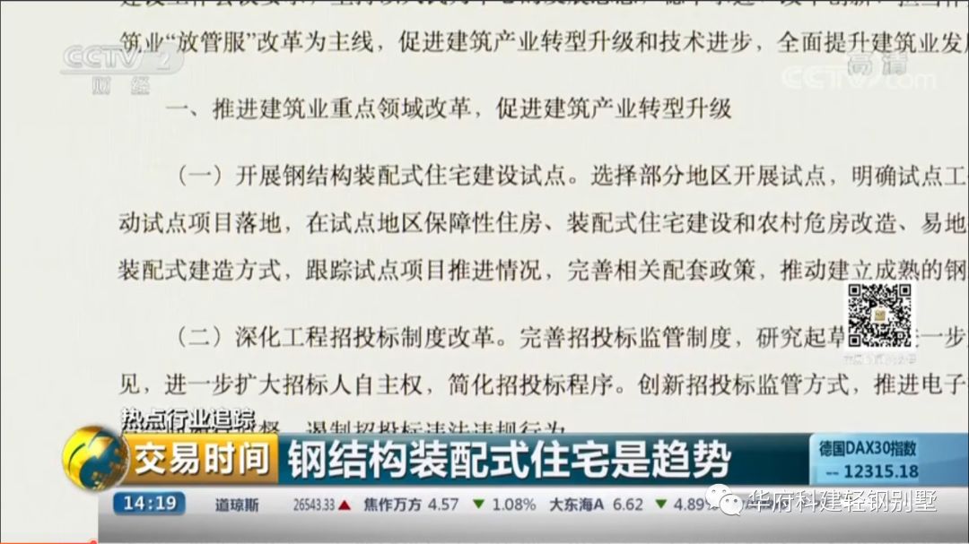 【一建网架】央视解读：钢结构开云体育 Kaiyun.com 官网入口装配式住宅是趋势(图4)