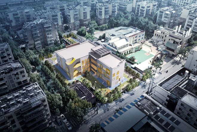 开云 开云体育官网效果图公布！云南首个装配式钢结构建筑幼儿园来了……(图4)