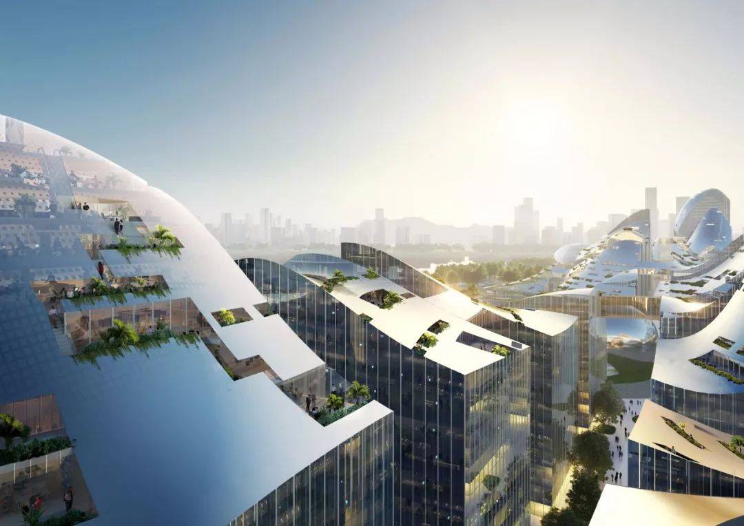 开云体育 Kaiyun.com 官网入口【钢结构·建筑】腾讯新一代总部宛若连绵起伏的山脉(图3)