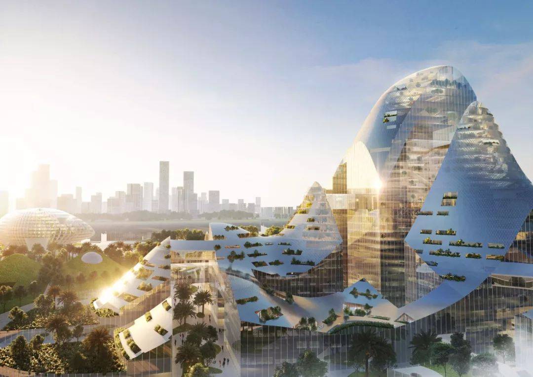 开云体育 Kaiyun.com 官网入口【钢结构·建筑】腾讯新一代总部宛若连绵起伏的山脉(图1)