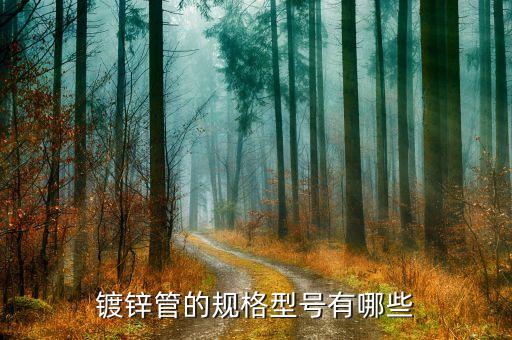 镀锌管型号规开云APP 开云官网入口格表镀锌钢管的规格(图1)