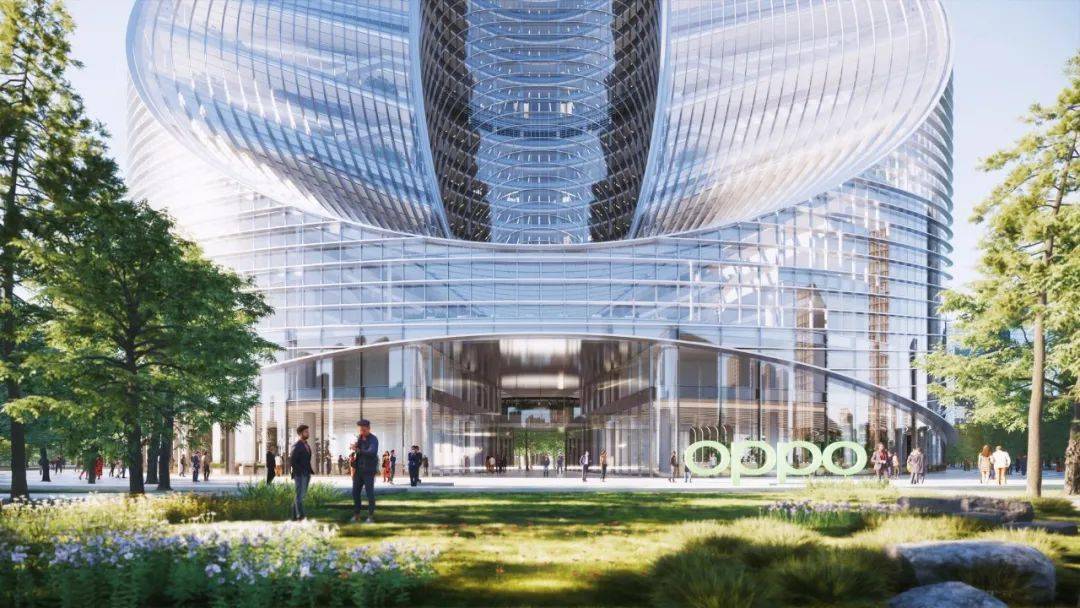 【钢结构·建筑】杭州新地标——OPPO新研发总部“颠覆开云APP 开云官网入口”传统办公楼(图4)
